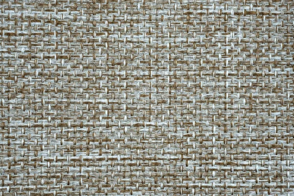 家具の張りのための生地は テクスチャを閉じます 大規模な編み物で家具のための張り生地からの抽象的な背景 繊維産業の背景 — ストック写真