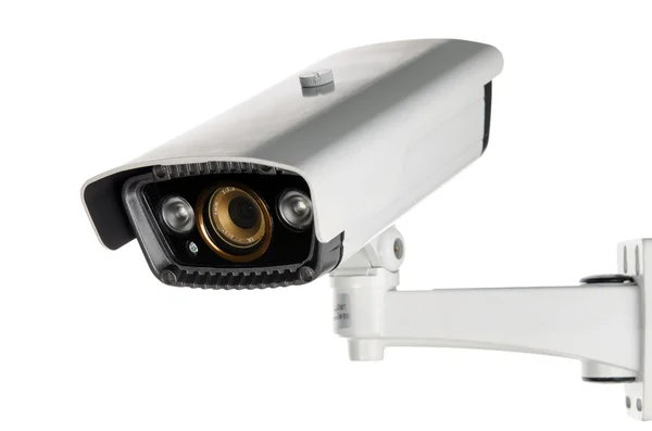 CCTV security camera Rechtenvrije Stockafbeeldingen