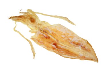 kurutulmuş kalamar yakın çekim