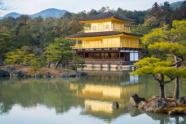 Kinkaku-ji temple, Japonia. — Zdjęcie stockowe