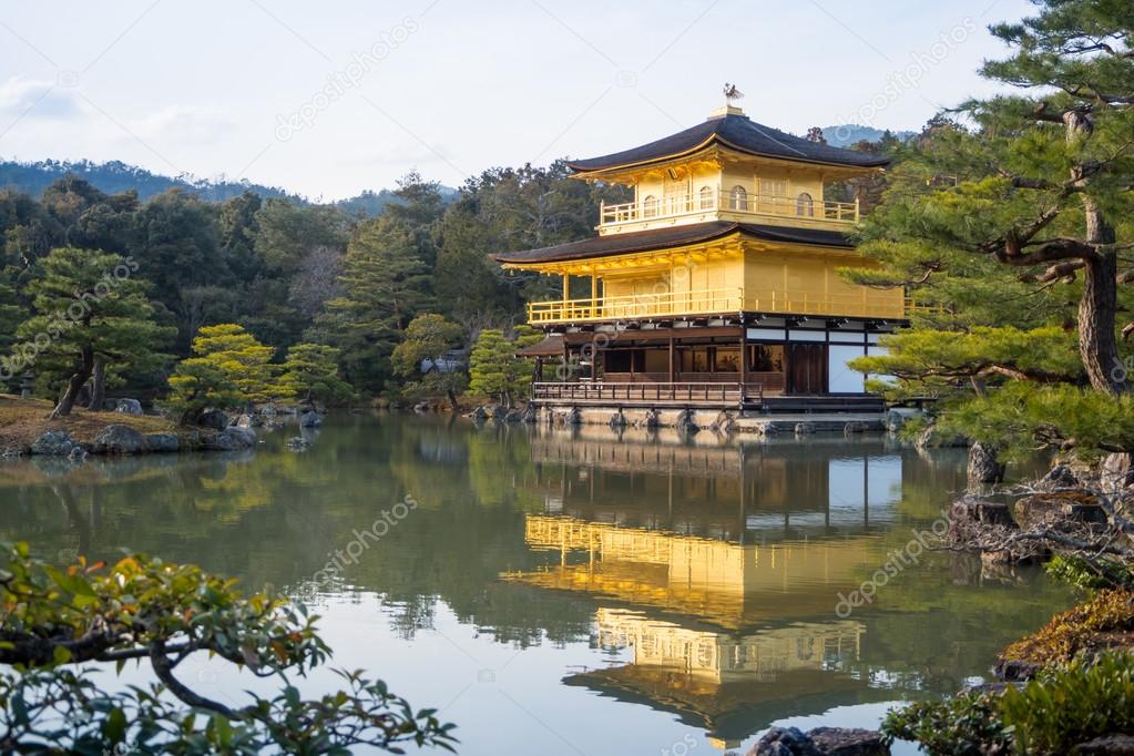 Kinkaku-ji temple, Japan. 
