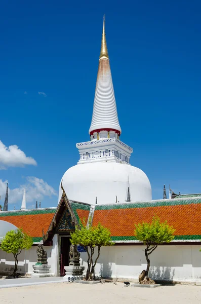 Giant pagoda  of  Wat Phra Mahathat Woramahawihan — Stock Photo, Image