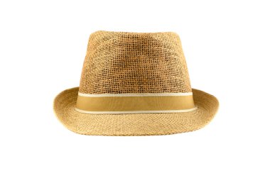 Kahverengi Fedora şapka