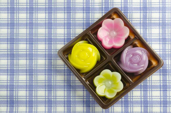 Thai Layer Sweet Cakes — Stock Photo, Image