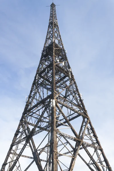 Polen, övre Schlesien, Gliwice, radiosände står hög — Stockfoto