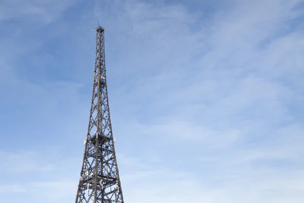 Polen, övre Schlesien, Gliwice, radiosände står hög — Stockfoto