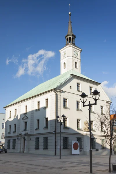 Polen, övre Schlesien, Gliwice, stadshuset — Stockfoto