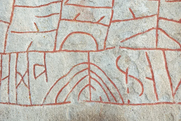 Rok runestone primer plano — Foto de Stock