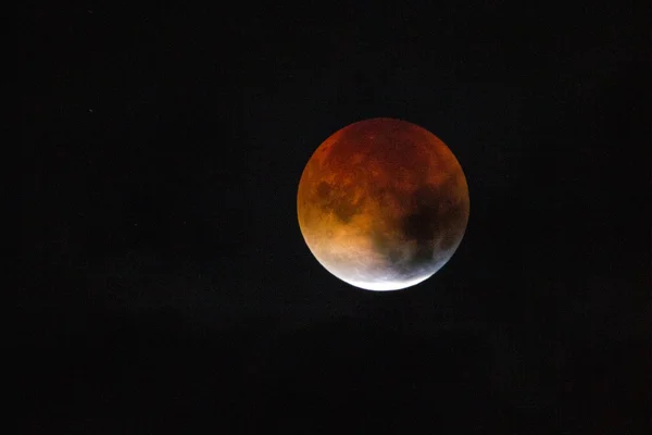 Luna rossa — Foto Stock