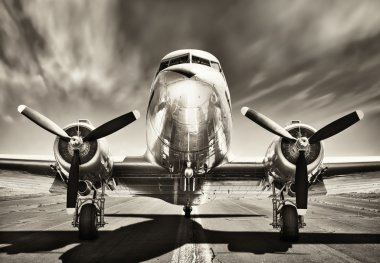 vintage aiplane resmini