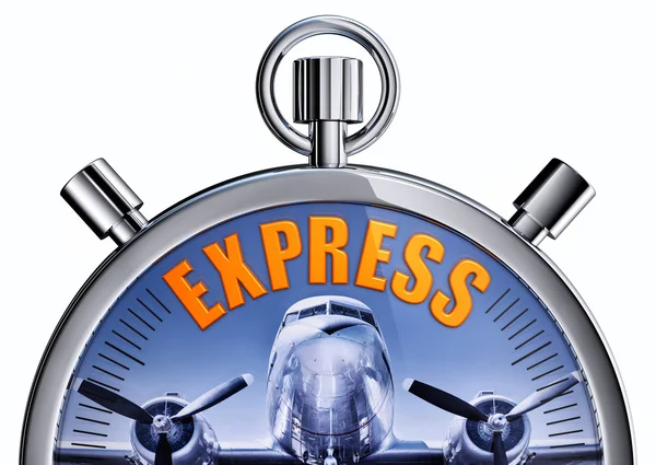 Reloj de parada express — Foto de Stock