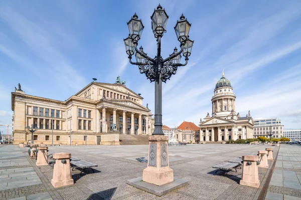 Panorámás Kilátás Csendőrségre Berlin — Stock Fotó