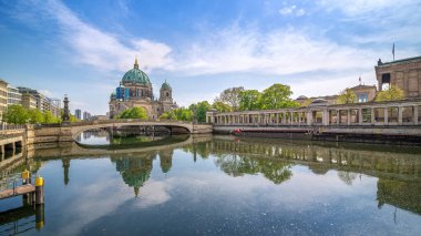Berlin katedralindeki panoramik manzara, Almanya