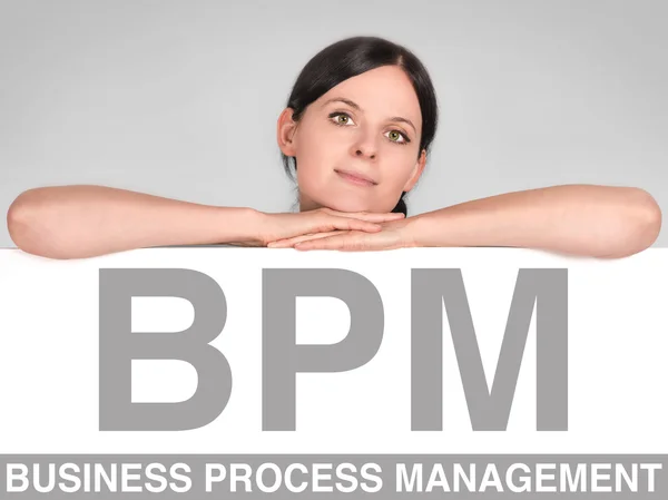 BPM concept — Stock Photo, Image