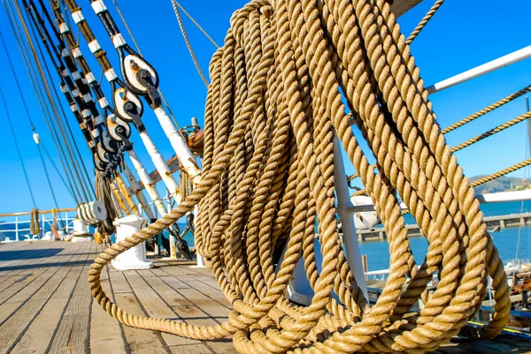 Detaljer för en sailboot — Stockfoto