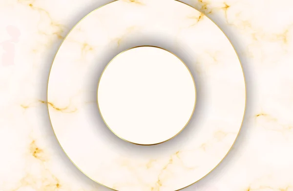 Luxus Hintergrund Abstrakte Marmordekoration Goldenes Muster Luxury White Gold Marmor — Stockvektor