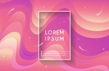 Canlı gradyan rengine sahip soyut sıvı arkaplan