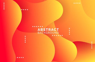 Canlı gradyan rengine sahip soyut dinamik arkaplan