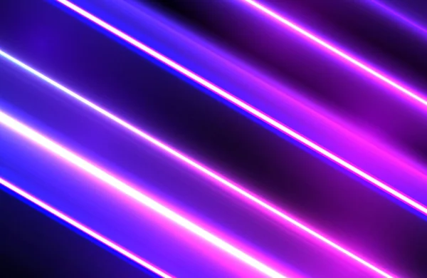 Futuristický Koncept Neonovým Světlem Pozadí — Stockový vektor