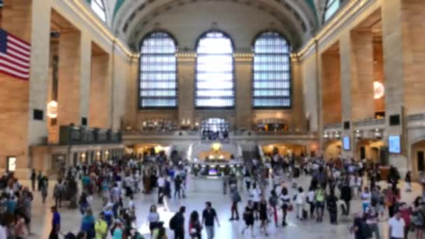 New York Grand Central Station interiör — Stockvideo