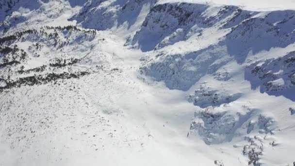 Luftbild des Gebirges — Stockvideo