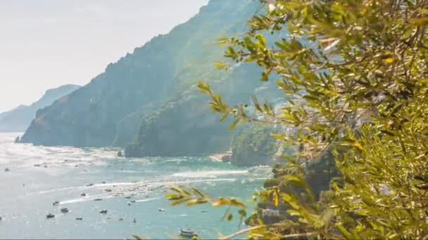 Bella destinazione tropicale Posizione Vista Vacanza da sogno Vacanze Fuga Mare Montagna Barche Felicità Concetto — Video Stock