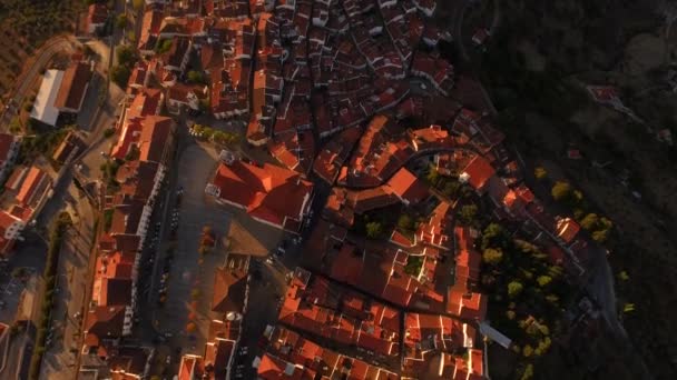 Luchtfoto uitzicht over Porto, Portugal, mooie stadsgezicht — Stockvideo