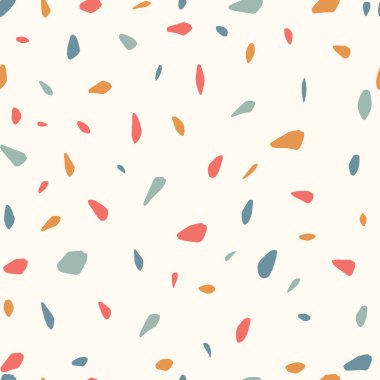 Fırça darbeleri kusursuz arka plan. Yumuşak, rahat renkler. Kumaş, duvar kağıdı, ağ, ambalaj kağıdı, kart ve daha fazlası için kullanılabilir..