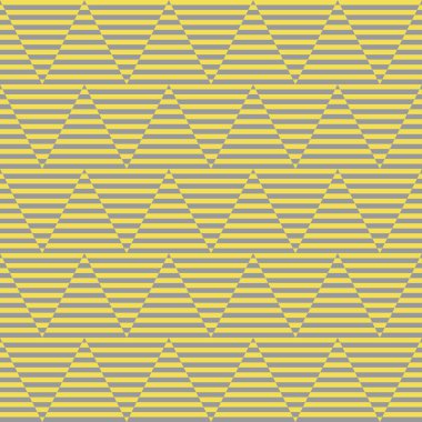 Soyut, çizgili üçgenlerin kusursuz deseni, zikzaklar. 2021 renk (Nihai Gri + Aydınlatma) ile. Tasarımınız için eğilim arkaplanı.