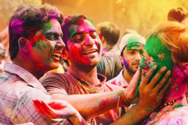 Holi Festivali. Mutlu bayram!