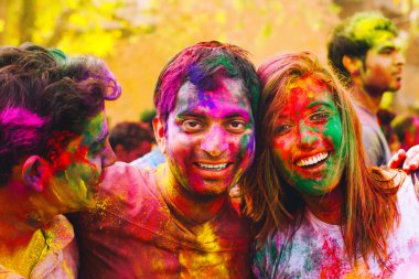 Holi Festivali. Mutlu bayram!