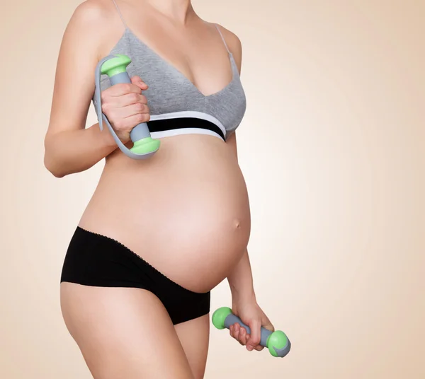 Healthy pregnancy — Stock Photo, Image