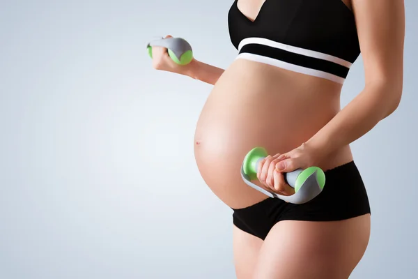 Здоровая беременность Лицензионные Стоковые Фото