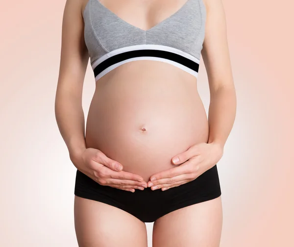 Здоровая беременность — стоковое фото