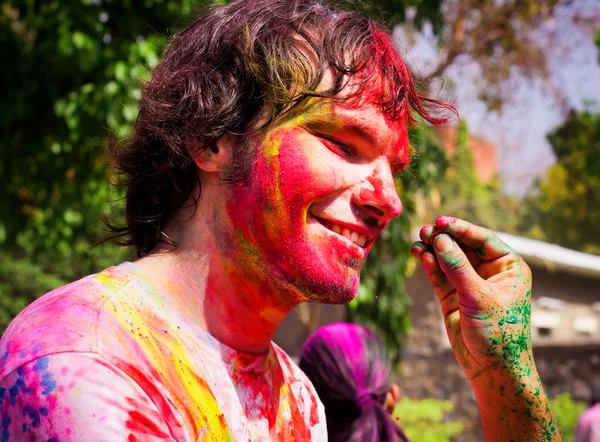 Holi Festival — Fotografie, imagine de stoc