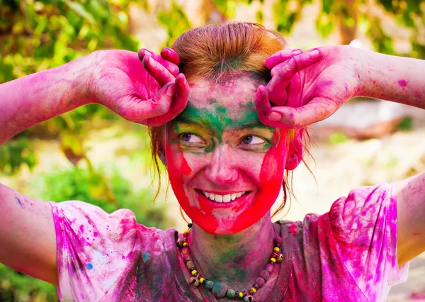 Holi Festival — Fotografie, imagine de stoc