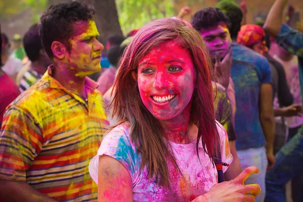 Holi Festival — Fotografie, imagine de stoc