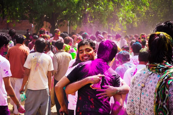 Holi festivalen — Stockfoto