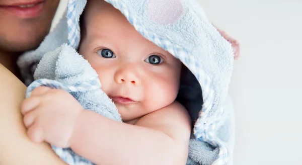 Niño bebé más lindo después del baño —  Fotos de Stock