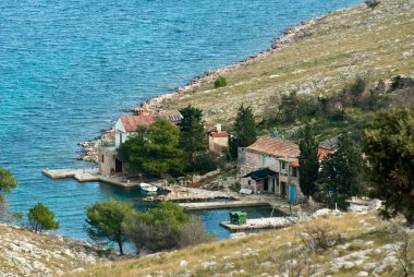 Hırvatistan 'daki Kornati Ulusal Parkı
