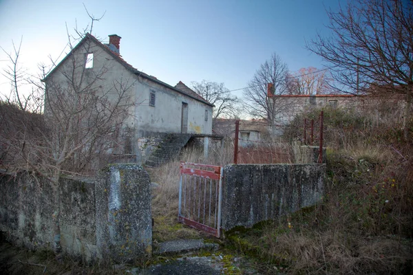 Een Oud Dorp Bergen Velebit — Stockfoto