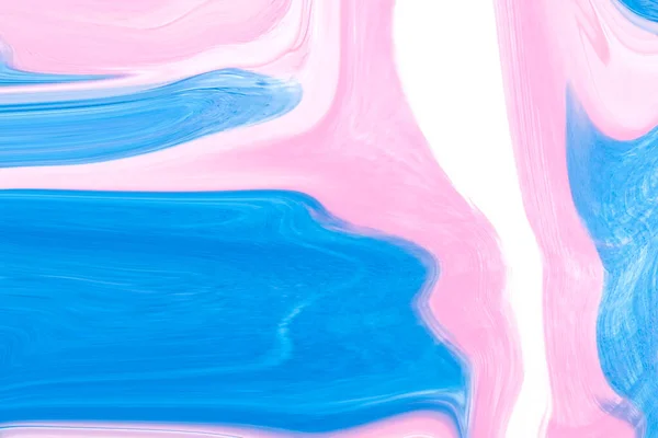 Transgender Farben Abstrakter Hintergrundtextur Aus Marmor Grafisches Muster Mit Blauer — Stockfoto