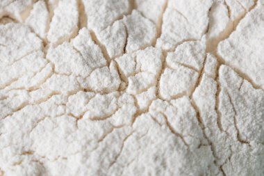 Hamurdaki çatlaklar, çatlaklar soyut arkaplan olarak kullanılabilir