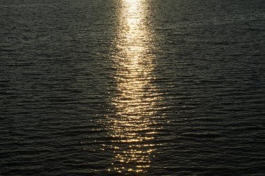 yüzey su arka planında dalgalanma