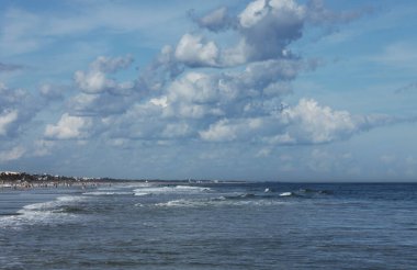 Kuzey Florida 'nın Atlantik kıyısında Atlantik Sahili