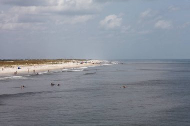 Kuzey Florida 'nın Atlantik kıyısındaki St. Augustine Sahili