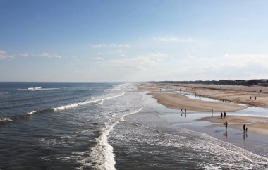 Kuzey Florida 'nın Atlantik kıyısındaki St. Augustine Sahili
