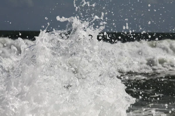 Vagues Océaniques Sur Côte Atlantique Floride — Photo