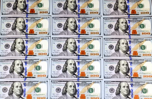 Крупный план валюты США — стоковое фото