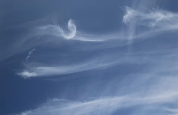 Nuvens cirrus — Fotografia de Stock
